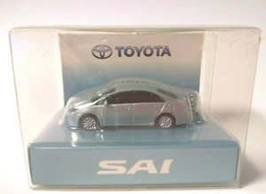 TOYOTA SAI LED Light Keychain Aqua mica metallic PullBack Model Car Mini Car - Picture 1 of 7