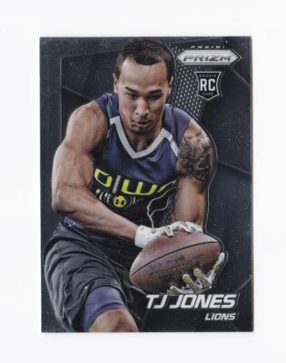 2014 Panini Prizm #213 TJ Jones RC Detroit Lions Notre Dame - Image 1 of 2