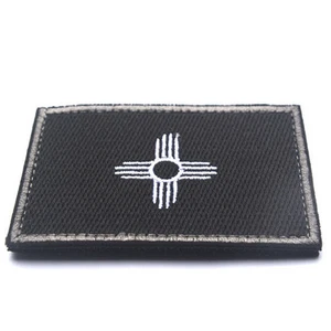 USA New mexico NM STATE FLAG U.S. ARMY TACTICAL HOOK PATCH - Picture 1 of 3