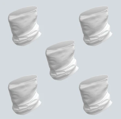 Polaina cuello blanco - Paquete de 5 Foto 1 de 3