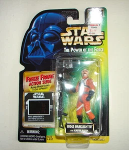 Star Wars POTF FF Biggs Darklighter Rebel Freeze Frame 1996 MOC E IV 324 - Bild 1 von 3