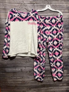 Sleep Justice Girls 20/22 Plus Pajama Set Aztec Multicolor 2 Pc NWT - Picture 1 of 11