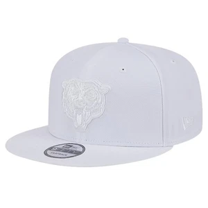 New Era Chicago Bears Whiteout 9FIFTY Snapback Adjustable Hat - Picture 1 of 5