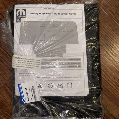 Genuine OEM Mopar Cold Weather Cover RAM 2500 3500 4500 5500 2021 2022 2023 2024 - Image 1 of 4