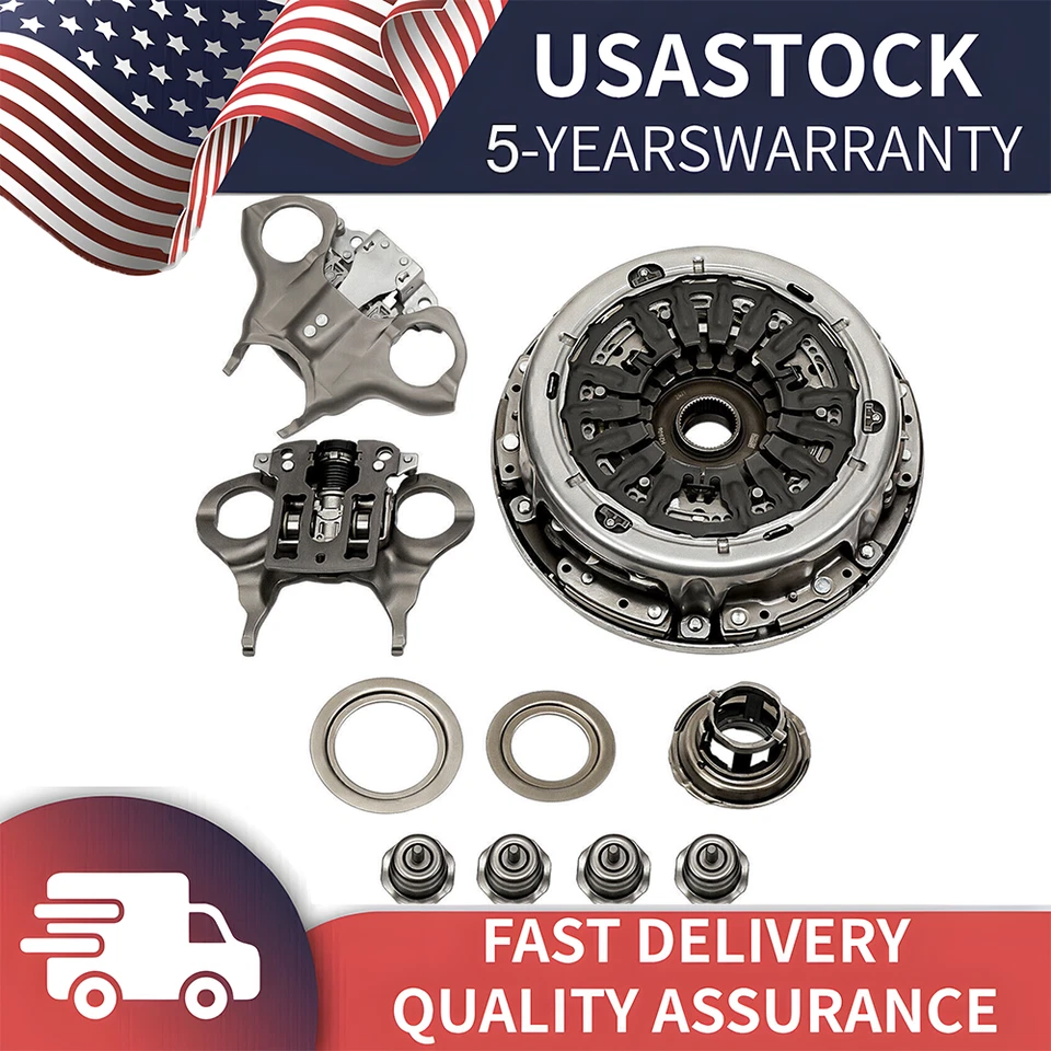 Embrague de transmisión de doble embrague automático 6DCT250 DPS6 para Ford Focus Fiesta 12-19 Foto 1 de 4