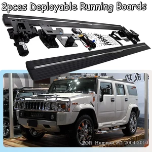 Tabla de correr eléctrica desplegable pedal de paso lateral compatible con Hummer H2 2004-2010 - Imagen 1 de 15