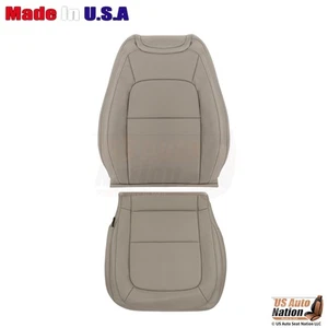 2015-2022 Fits GMC Canyon SLT Leatherette Front Driver Side Seat Covers Dune Tan - Picture 1 of 14