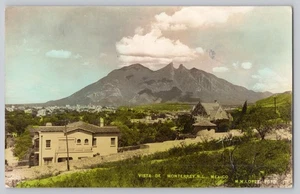 Vista de Monterrey Nuevo Leon vista montagna e città RPPC? - Foto 1 di 2