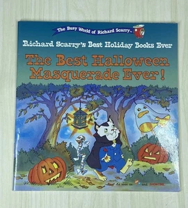 Best Halloween Masquerade Ever! Richard Scarry's Holiday Books 1st Edition 1999 - Picture 1 of 6