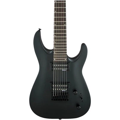 Jackson Dinky JS22-7 DKA HT Arch Top Satin 7-String Electric Guitar Black - Image 1 of 4