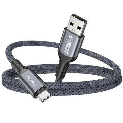 Cable de datos USB C 3 pies, 3,2 Gen 2 10 Gbps transferencia de alta velocidad, 3 pies  Foto 1 de 4