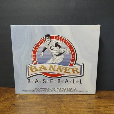Banner Baseball - The Complete Baseball Game, Sealed Rare Board Game - Image 1 of 4