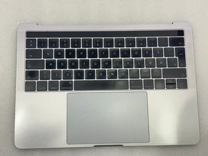 Topcase Clavier QWERTY (DANEMARK) MacBook Pro A1706-GRIS GRADE A - Imagen 1 de 2