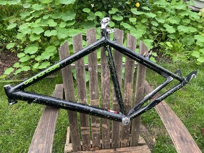 Cannondale Splatter Paint Job Medium 18” MTB Frame 3.0 SM700 Tom Ritchey Stem - Image 1 of 4