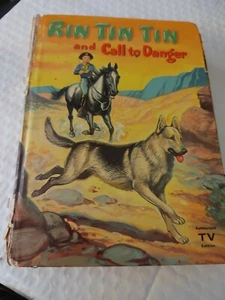 Rin Tin Tin And Call To Danger by Doris Schroeder 1957 Whitman Novel HB - Bild 1 von 5