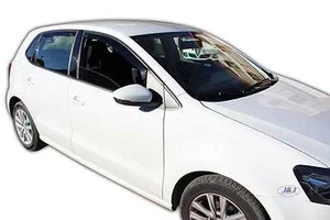 Deflectores de viento para VW Polo 6R 2009-2017 5 puertas juego de 4 piezas tintado Heko - Imagen 1 de 9