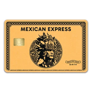 3 Pack Mexican Express Credit Card Skin Debit Sticker Decal Cover Wrap American - Picture 1 of 8