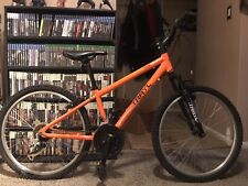 Trayl Orange Trax 24 Inch Youth Mountain Bike Bicycle 21 Speed