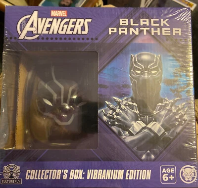 Nueva caja de coleccionista Marvel Avengers Black Panther: edición Vibranium Culturefly Foto 1 de 3