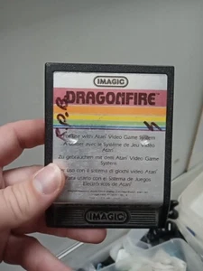 Dragonfire (Atari 2600, 1982) By Imagic (Cartridge Only) NTSC - Picture 1 of 3