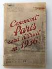 Comment Paris sera détruit en 1936 (prix réduit, couverture abîmée) - AVIATION