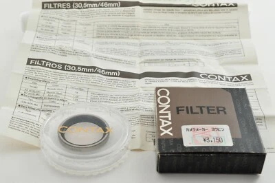 【MINT+ BOXED】CONTAX P FILTER 30.5ｍｍ For TVS , T3 W/ Case from JAPAN #64a2 - Image 1 of 4