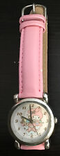 HTF Sanrio Official 2015 My Melody Silver Glitter Wrist Watch Pink Band Used.