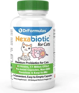 Nexabiotic Probiotic for Cats & Dogs with Diarrhea Treatment & Constipation Supp - Picture 1 of 8