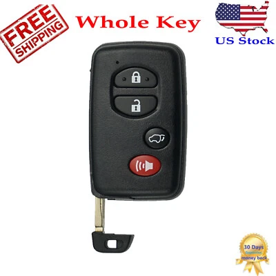 Llavero remoto inteligente para Toyota Highlander 2007 2008 2009 2010 2011 2012 2013  Foto 1 de 4