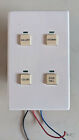 Lite Touch Savant Lighting Keypad Wall Control Station with Face plate