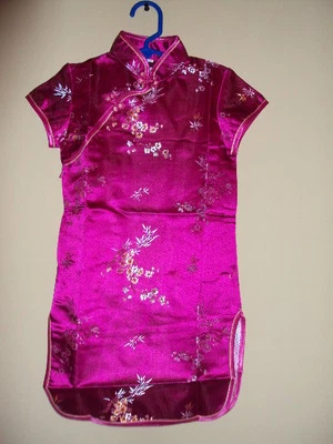 Vestido de Pascua de seda asiático para niñas vendedor de Estados Unidos Foto 1 de 4