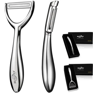 Vegetable Peeler Stainless Steel,Ultra Sharp Potato Peelers for Kitchen, Prem... - Picture 1 of 7