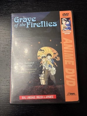 Grave of the Fireflies DVD - Dual Language English/Japanese Anime Studio Ghibli - Image 1 of 4