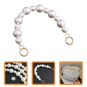 Pearl Bag Chain Bag Replacement Chain Bag Decorative Chain Bag Accessories - Picture 1 of 16