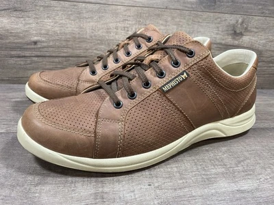 Туфли прогулочные мужские Mephisto City туристические комфортные коричневая кожа размер 11 - Изображение 1 из 4