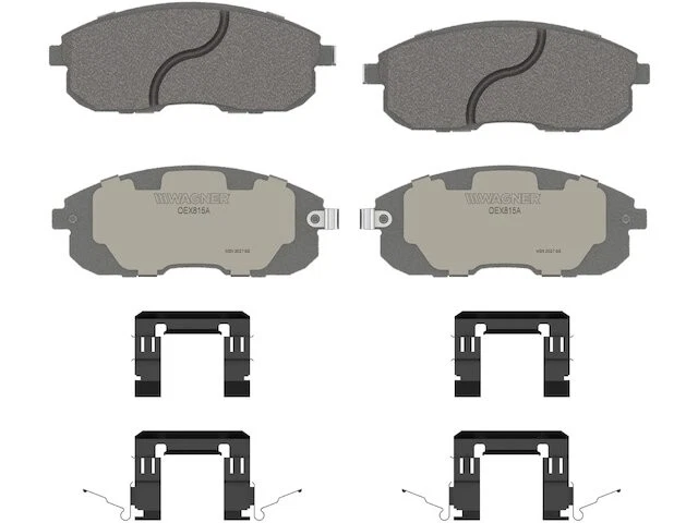Juego de pastillas de freno delanteras para Nissan Máxima 2002 XS564RV 2001-2003 Foto 1 de 1