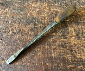 Vintage 11" Perfect Wooden Scale Flat Head Screwdriver. Made in England? - Bild 1 von 11