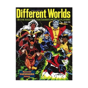 Revista Different Worlds - #23 "Módulo Superhéroe 2044, Campeones" En muy buena condición - Imagen 1 de 1