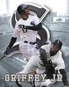 Chicago White Sox Lithograph print of Ken Griffey jr. 2020 - Picture 1 of 1