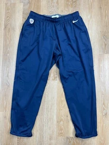 Nike Seattle Seahawks Pants Mens 2XL XXL Blue Player Issue #57 Dri Fit Ankle Zip - Picture 1 of 14