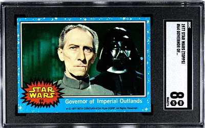 1977 STAR WARS TOPPS #64 GOVERNOR OF... SGC 8 0865274 - Image 1 of 2