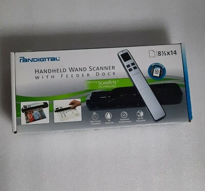 Pandigital Handheld Wand Scanner with Feeder Dock Scan Rite Technology - Works - Image 1 of 4