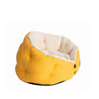 Armarkat Cat Bed Model C75HMB/MH Gold Waffle and White