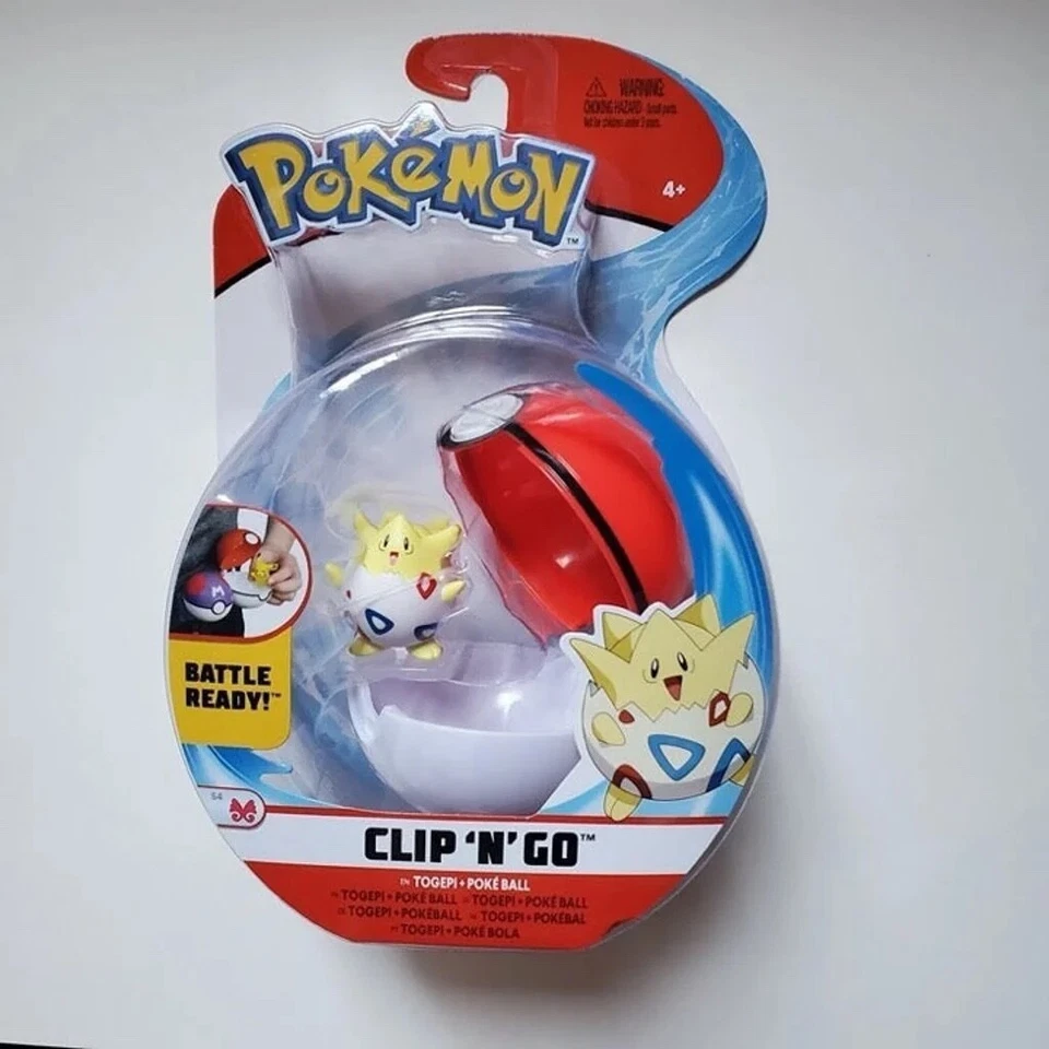 Togepi Clip N Go Pokemon Poke Ball Juguete Nuevo Precintado  Foto 1 de 1
