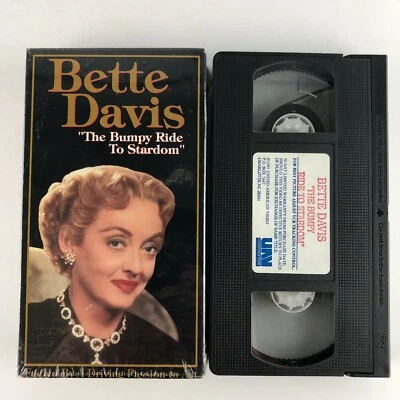 Bette Davis The Bumpy Ride To Stardom VHS Tape - Imagem 1 de 3