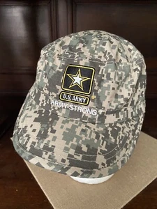 US Army Cap Mütze Army Strong Camo Baumwolle USA Militär One Size - Bild 1 von 6