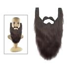 Funny Long Beard Costume Fake Dwarf Beard False Dress Up Halloween Adult Kids
