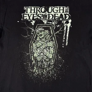 Through The Eyes Of The Dead XL Metal Rock Band Tee Black Anvil Shirt Zombie - Picture 1 of 5