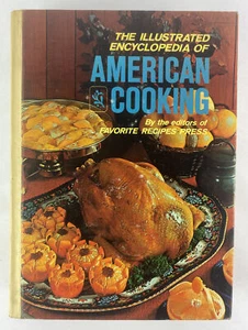 VERY RARE 1972 The Illustrated Encyclopedia of American Cooking cookbook 1000’s - Picture 1 of 7