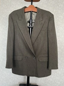 TORRIANI TODAY’S MAN Men's SZ 41 L Sport Coat Blazer Suit Jacket gray/green - Picture 1 of 8